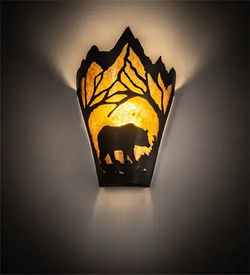 The Bear at Dawn by Meyda Lighting - Image 1