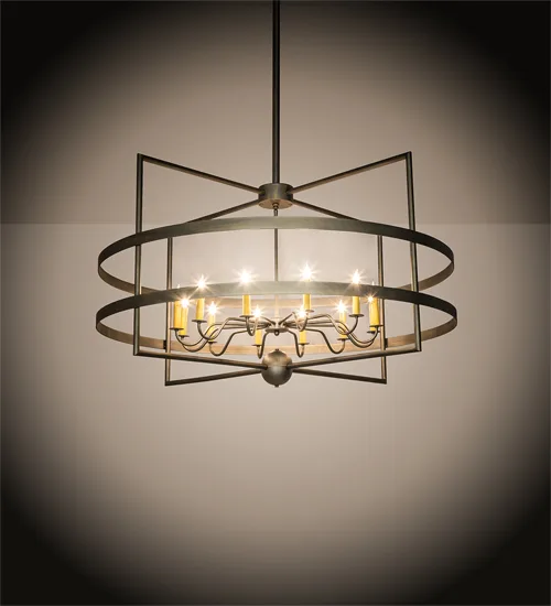 48" Wide Aldari 12 Light Chandelier