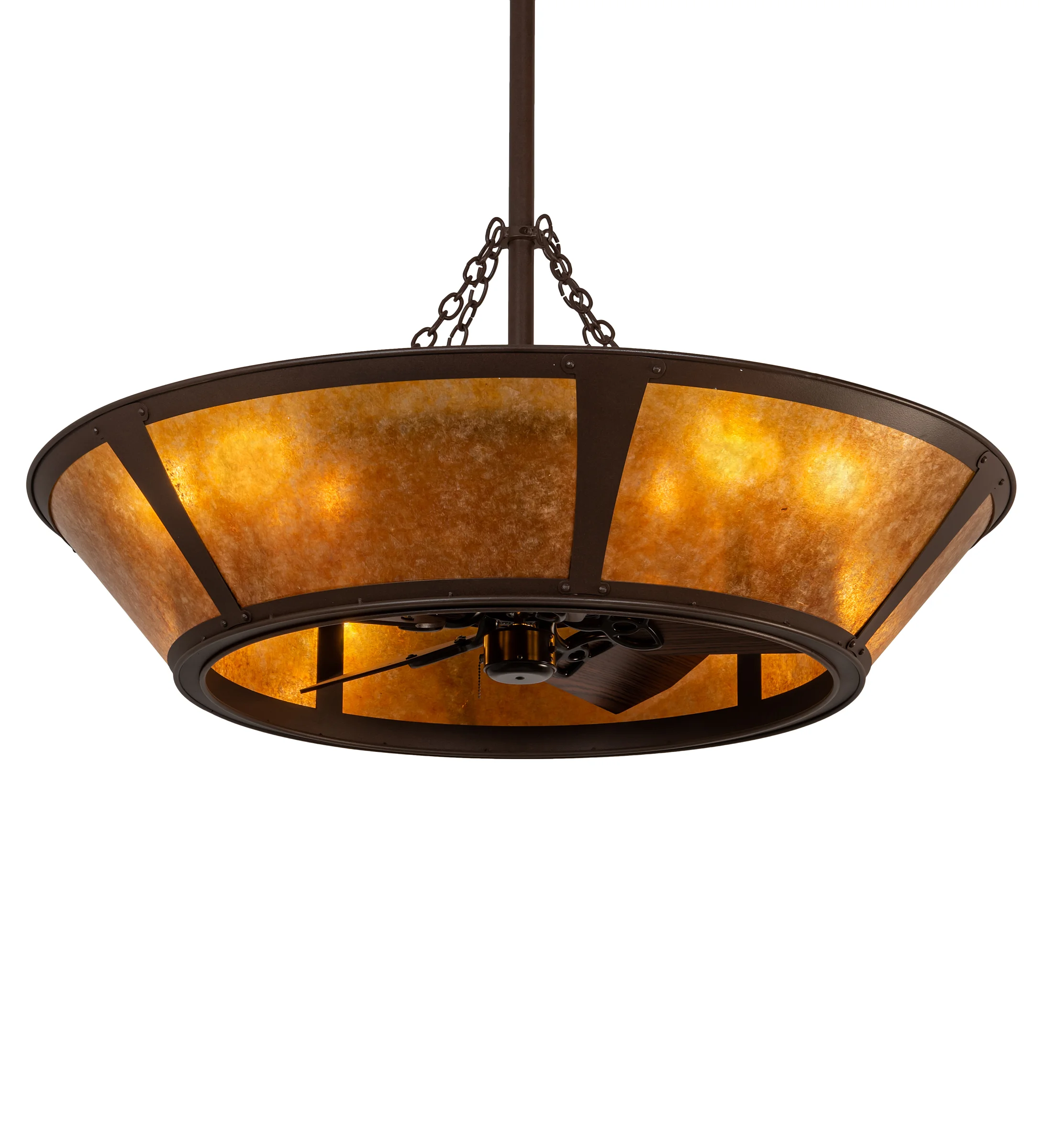 Sutter Eight Light Chandel-Air in Cafe Noir