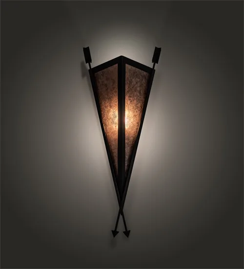10" Wide Desert Arrow Wall Sconce