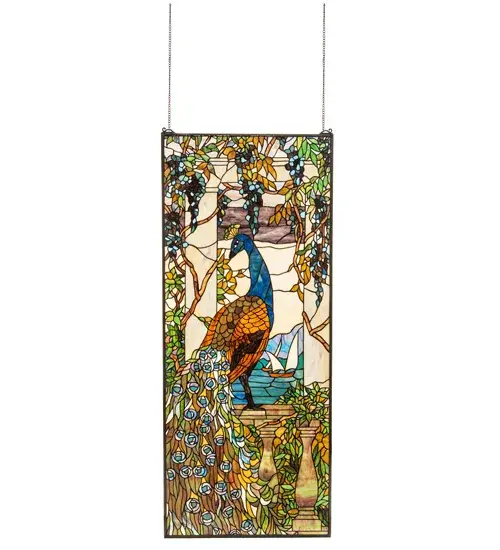 The Tiffany Peacock Wisteria by Meyda Lighting - Image 1