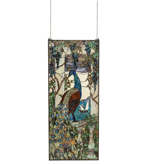 The Tiffany Peacock Wisteria by Meyda Lighting - Image 2