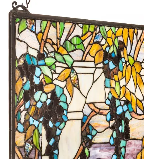 The Tiffany Peacock Wisteria by Meyda Lighting - Image 6
