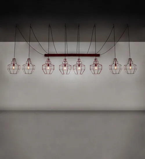 156" Wide Troy 8 Light Pendant