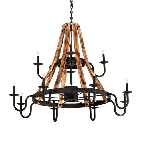 The Barrel Stave by Meyda Lighting - Image 3