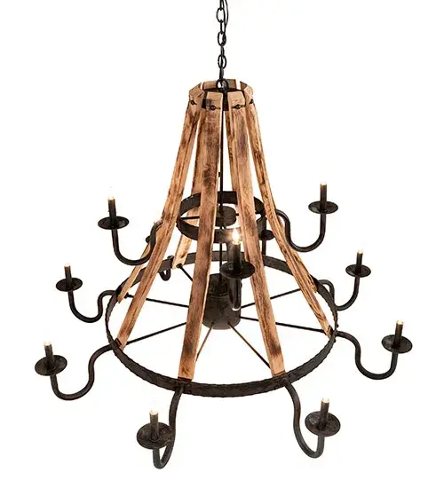 The Barrel Stave by Meyda Lighting - Image 4