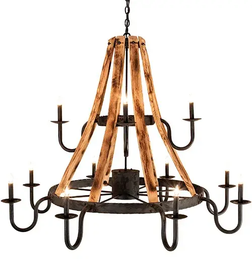 The Barrel Stave by Meyda Lighting - Image 5