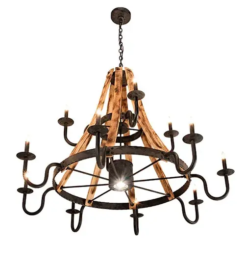 The Barrel Stave by Meyda Lighting - Image 6