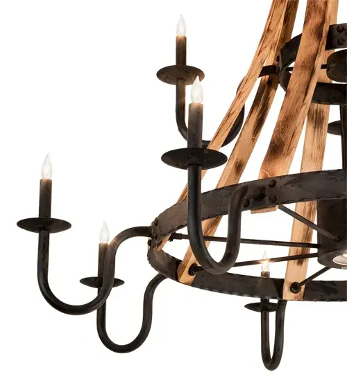 The Barrel Stave by Meyda Lighting - Image 8