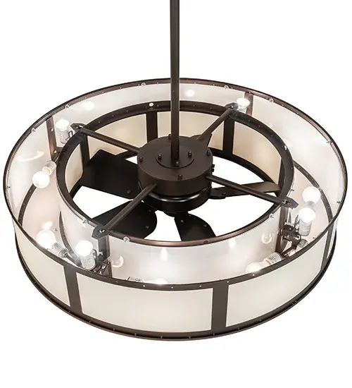 The Meyda Tiffany - Smythe Craftsman by Meyda Lighting - Image 4