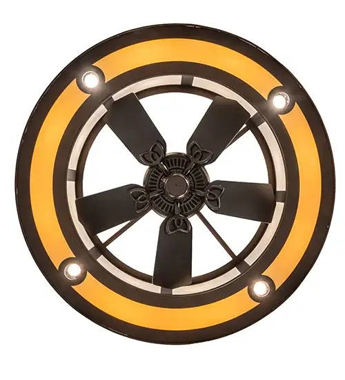 The Meyda Tiffany - Smythe Craftsman by Meyda Lighting - Image 8