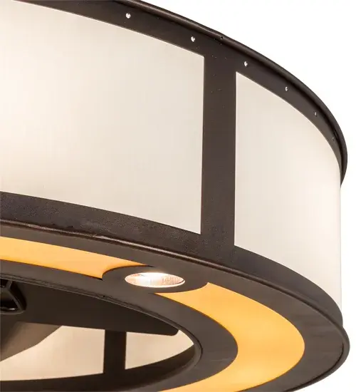 The Meyda Tiffany - Smythe Craftsman by Meyda Lighting - Image 9