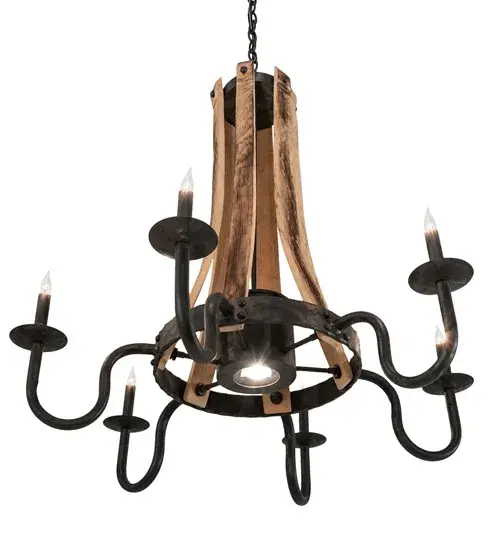 The Barrel Stave by Meyda Lighting - Image 6