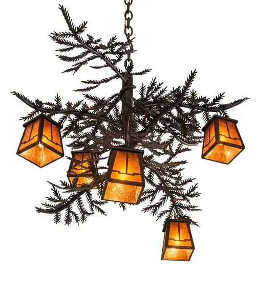 The Meyda Tiffany - Pine Branch by Meyda Lighting - Image 6