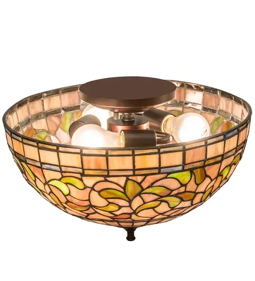 The Tiffany Turning Leaf by Meyda Lighting - Image 4
