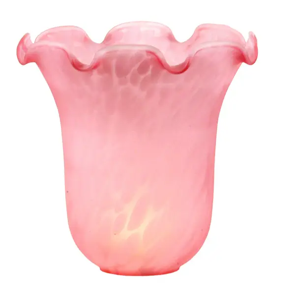 Every Meyda Tiffany item is a unique handcrafted work of art. Natural variations in the wide array of materials that we use to create each Meyda product make every item a masterpiece of its own. Photographs are a general representation of the product. Colors and designs will vary. Collection: Pate De Verre Finish: Pink Width: 6.25" Height: 6.00" Length: 6.25" Country of Origin: CHINA