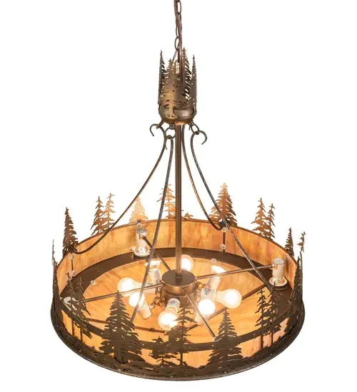 The Meyda Tiffany - Tall Pines by Meyda Lighting - Image 4