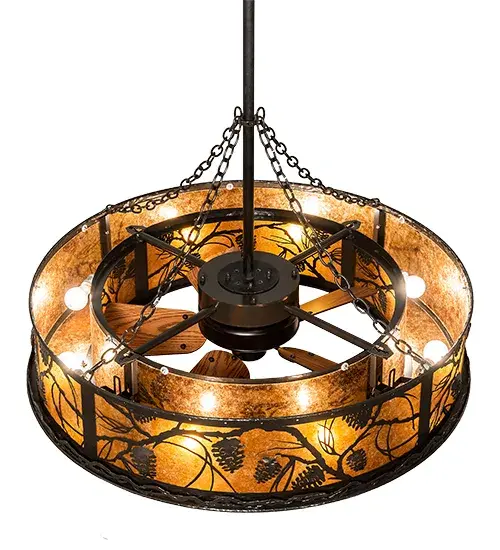 The Meyda Tiffany - Whispering Pines by Meyda Lighting - Image 4