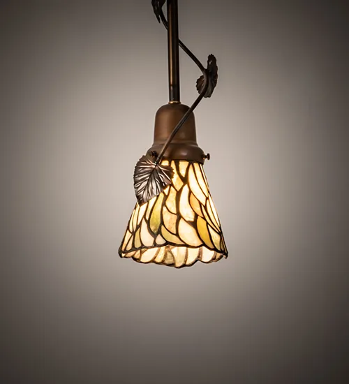 5" Wide Espe Willow Jadestone Mini Pendant