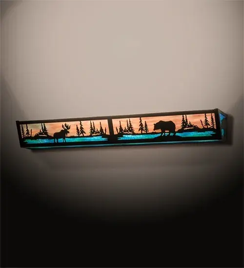 The Moose & Black Bear by Meyda Lighting - Image 1