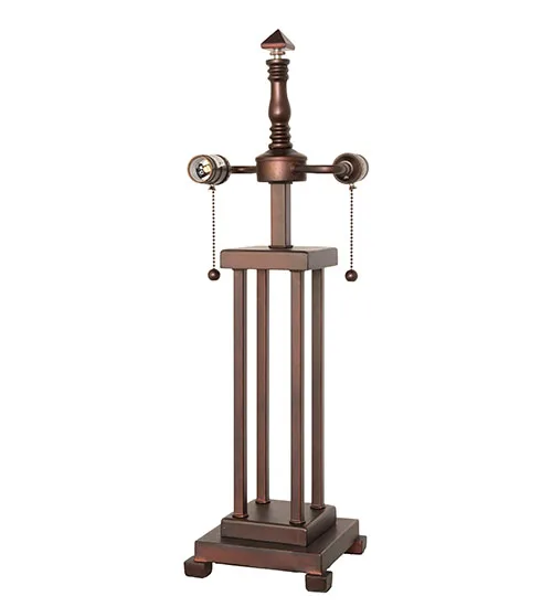 24" High Column Mission 2 Light Table Base