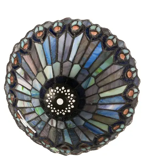 The Tiffany Jeweled Peacock by Meyda Lighting - Image 4