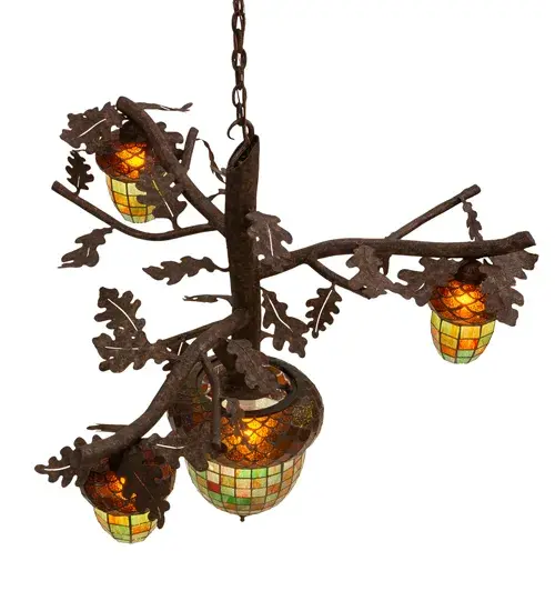 The Acorn Branch by Meyda Lighting - Image 4