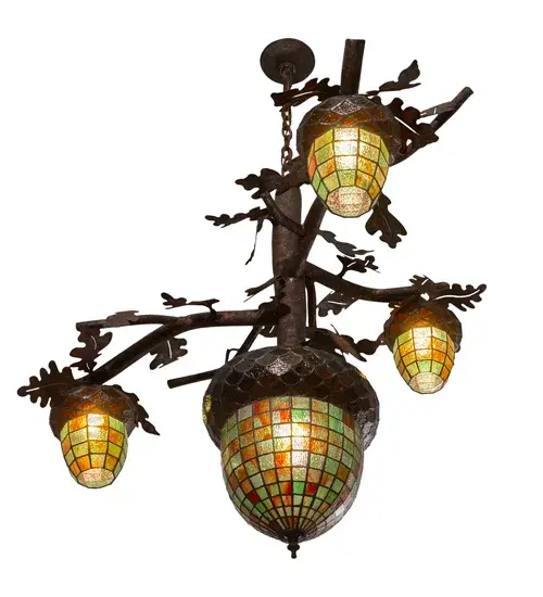 The Acorn Branch by Meyda Lighting - Image 6