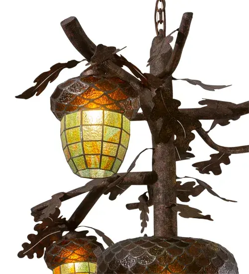 The Acorn Branch by Meyda Lighting - Image 8