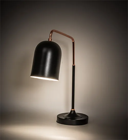17.5" High Cloche Table Lamp