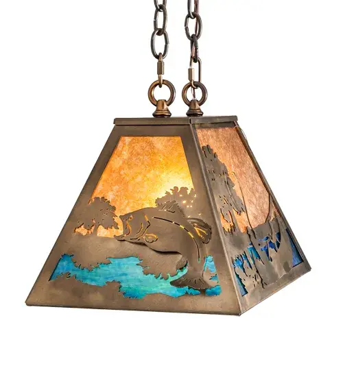 The Bass and Fisherman by Meyda Lighting - Image 8