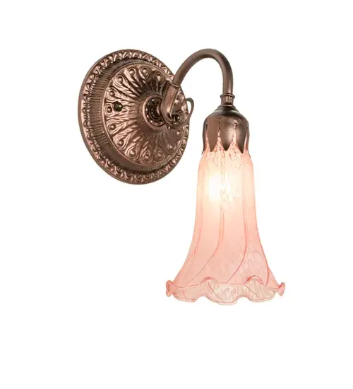 The Pink Pond Lily by Meyda Lighting - Image 2