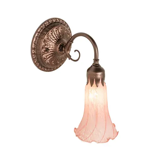 The Pink Pond Lily by Meyda Lighting - Image 4