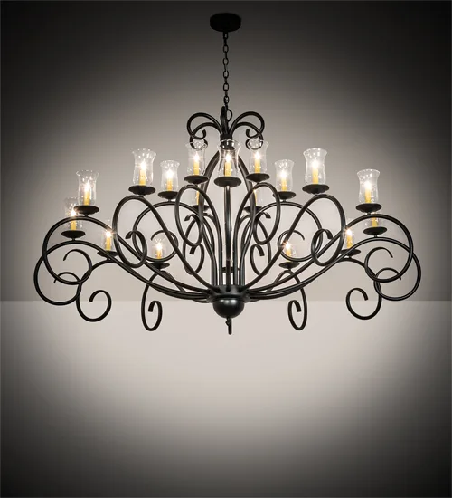 72" Wide Sienna 18 Light Chandelier
