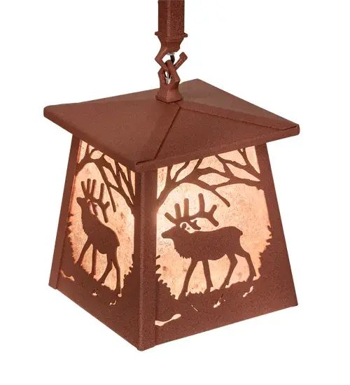 The Elk at Dawn by Meyda Lighting - Image 9