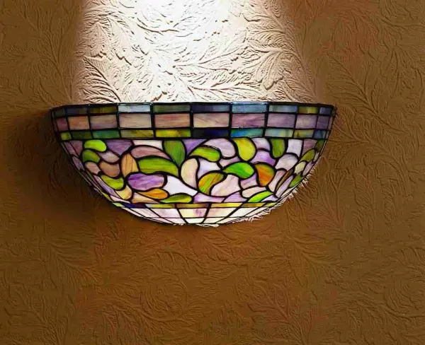 The Tiffany Turning Leaf by Meyda Lighting
