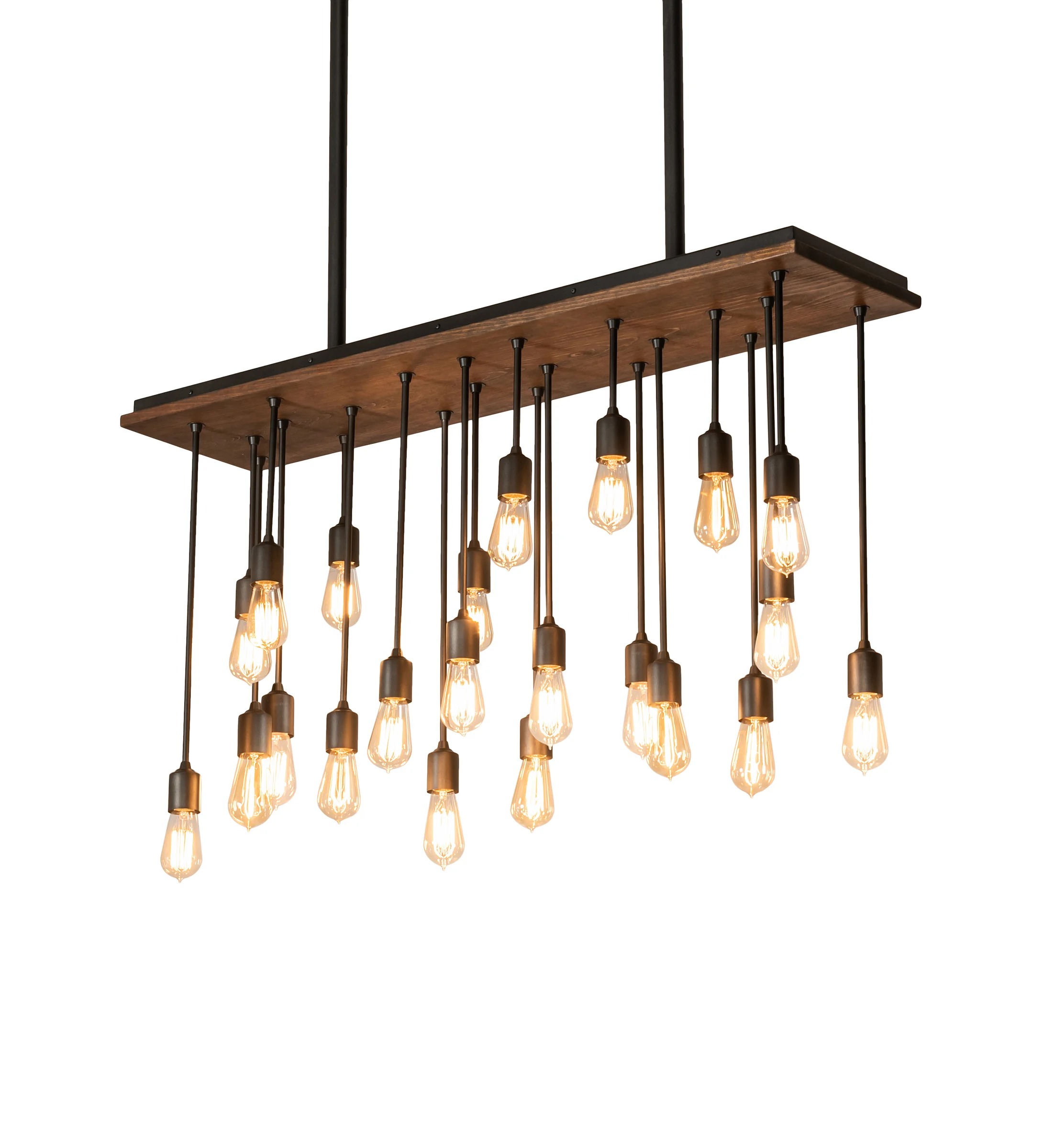 Alva 22 Light Pendant in Oxidized Steel