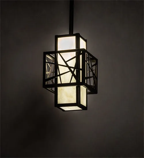 7" Square Quadrato Rich Umador Pendant