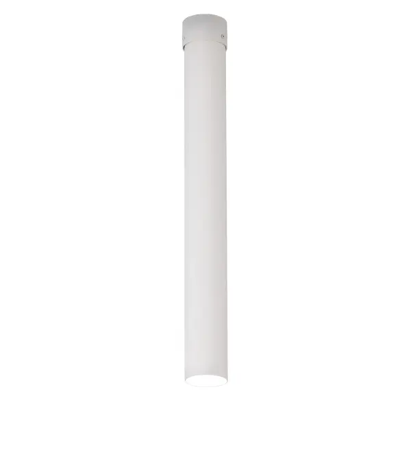 This?sleek ceiling fixture?seamlessly blends a modern aesthetic with a minimalist design. The?cylindrical fixture?features a?Matte White?metal?shade; which illuminates with Integral LEDs for quality?illumination;?energy savings; and long life.?The fixture?can illuminate a dining table or?an?island?in homes; lounges; and restaurants.?The Cilindro Flush Mount?is included in our American-made; American-designed; handcrafted Modern Lighting Collection and manufactured in Yorkville; New York.?The fixture?is UL and cUL listed for dry and damp locations.