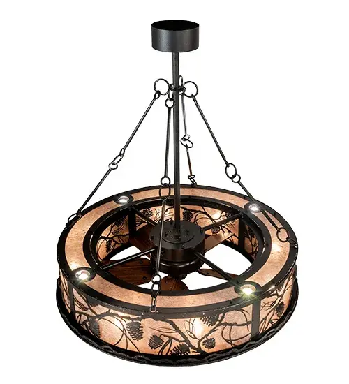 The Meyda Tiffany - Whispering Pines by Meyda Lighting - Image 4
