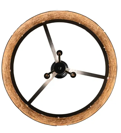 20" Wide Winter Maple Pendant - Image 7