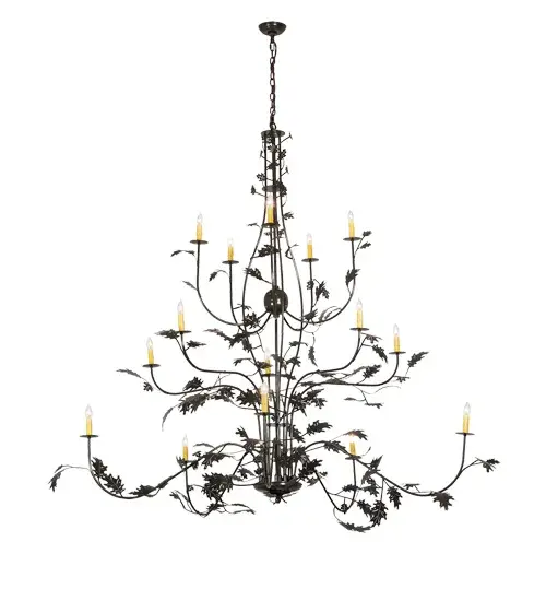 The Meyda Tiffany - Oak Leaf by Meyda Lighting - Image 11