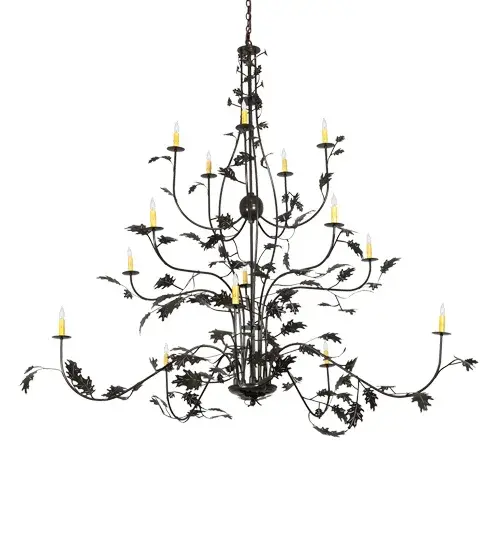 The Meyda Tiffany - Oak Leaf by Meyda Lighting - Image 3