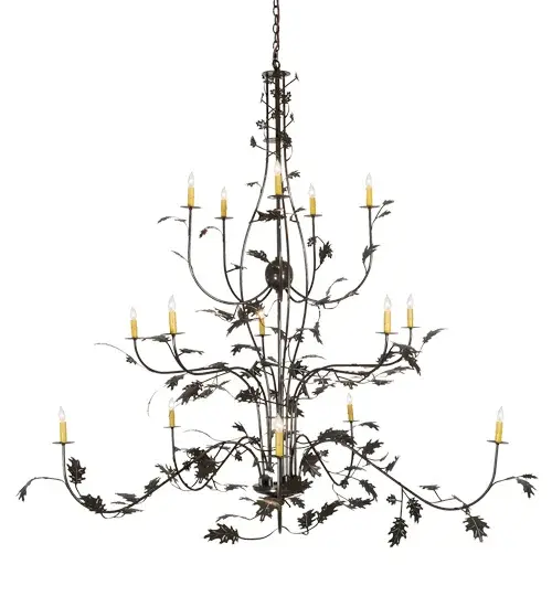The Meyda Tiffany - Oak Leaf by Meyda Lighting - Image 5