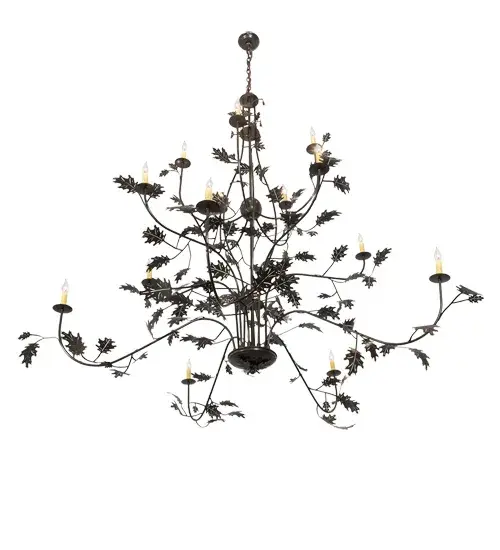The Meyda Tiffany - Oak Leaf by Meyda Lighting - Image 6