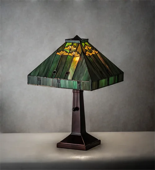 16" High Ginkgo Table Lamp