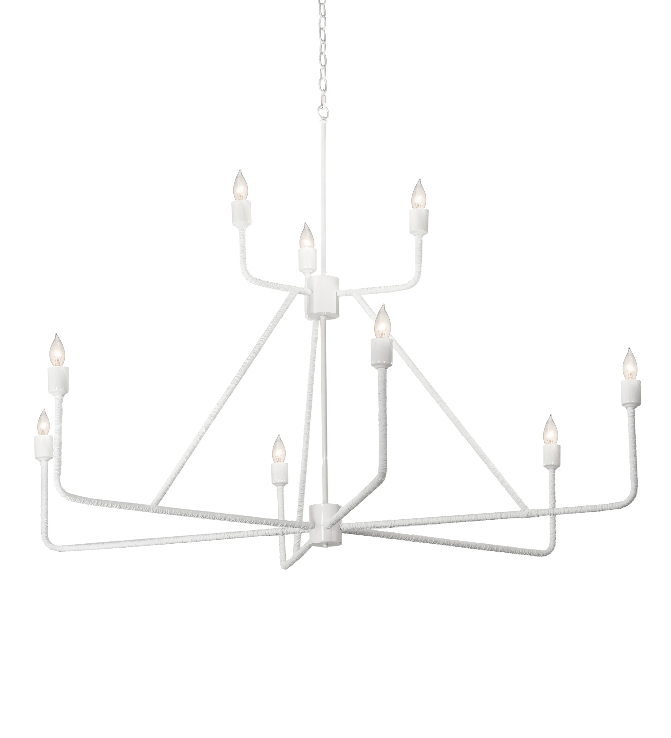 60" Wide Yanis 9 Light Chandelier