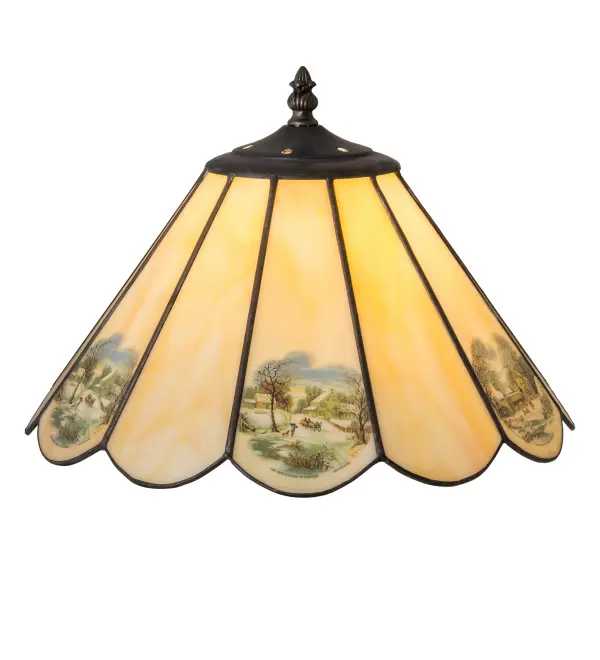 Every Meyda Tiffany item is a unique handcrafted work of art. Natural variations in the wide array of materials that we use to create each Meyda product make every item a masterpiece of its own. Photographs are a general representation of the product. Colors and designs will vary.