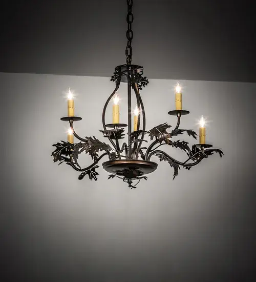 The Oak Leaf & Acorn by Meyda Lighting - Image 1