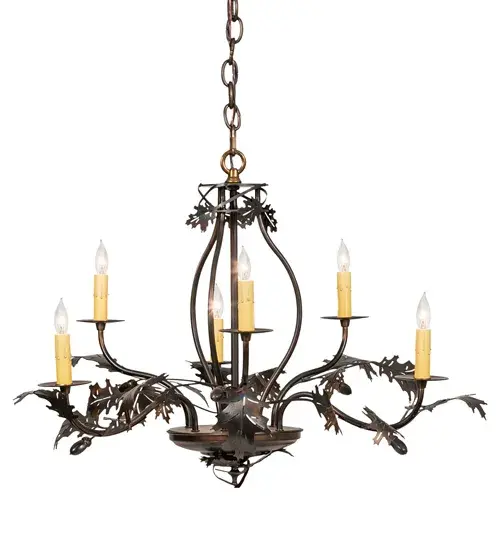 The Oak Leaf & Acorn by Meyda Lighting - Image 5